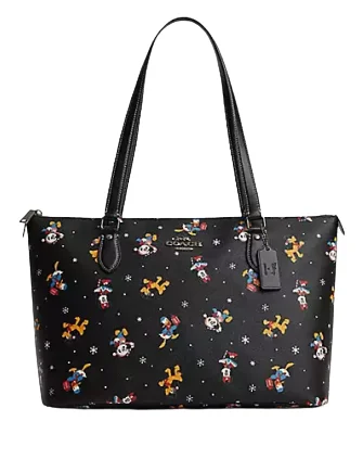 Coach Disney X Coach Gallery Tote With Holiday Print