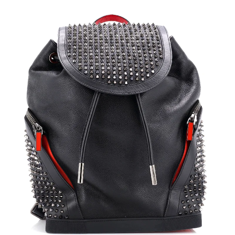 Explorafunk Backpack Spiked Leather