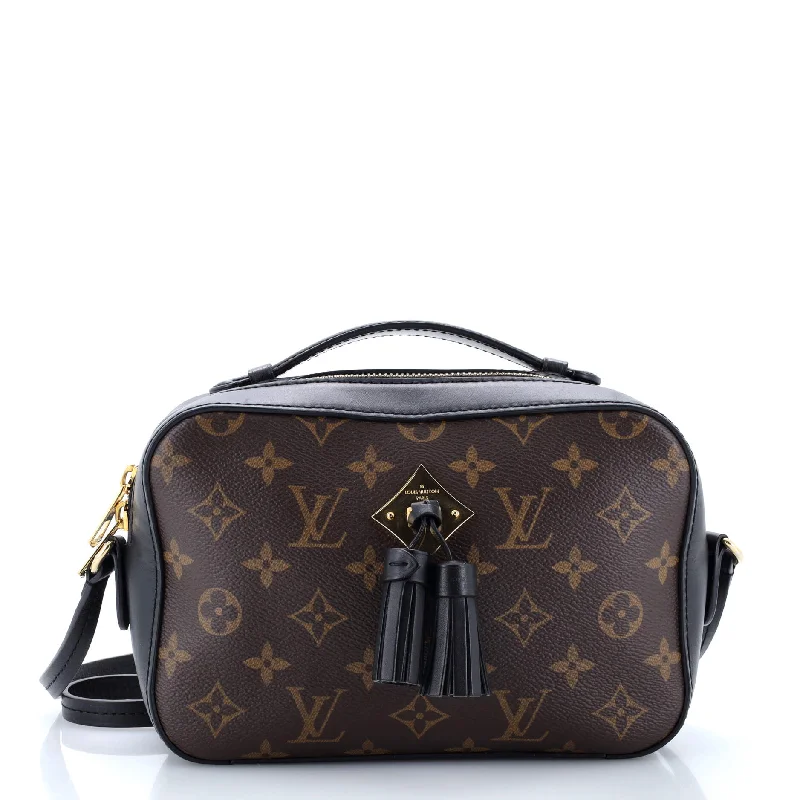 Saintonge Handbag Monogram Canvas with Leather