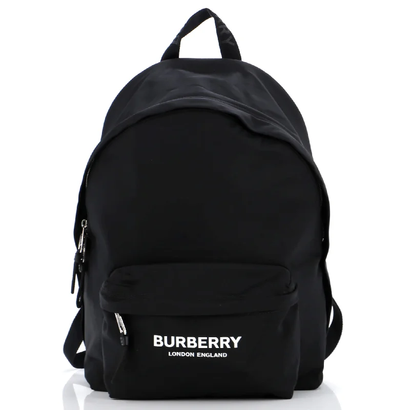 Logo Backpack Nylon Large