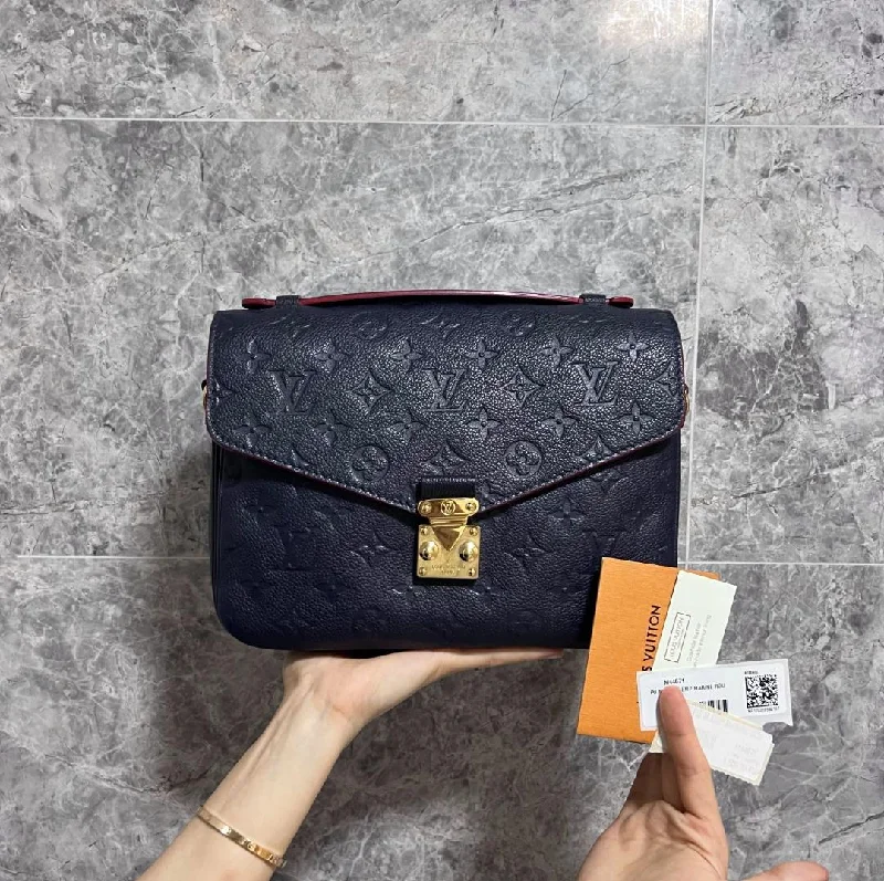 LV Pochette Metis Marine Rogue Calfskin