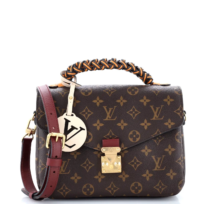 Braided Handle Pochette Metis Monogram Canvas