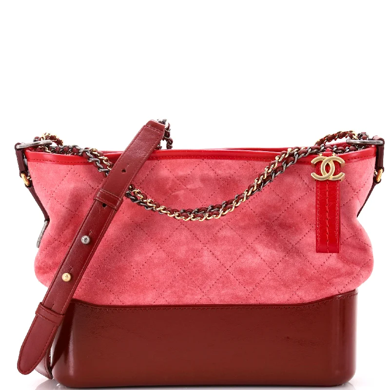 Gabrielle Hobo Quilted Suede Medium