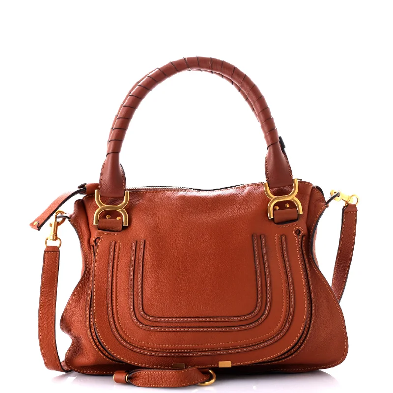 Marcie Satchel Leather Medium