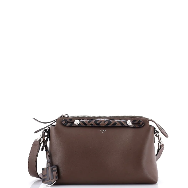 By The Way Satchel Leather with Zucca Embossed Detail Small