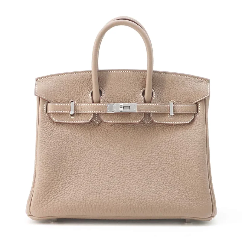 HERMES Birkin Etoupe Togo Leather Size 25