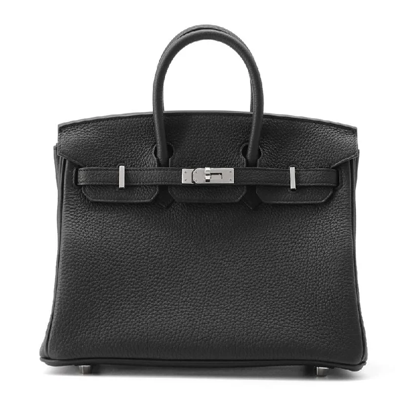 HERMES Birkin Black Togo Leather Size 25