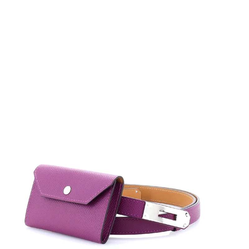 Kelly Pocket Belt Leather Thin 80