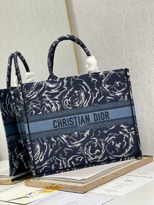 Christian Dior tote bags with a printed Dior logo on the frontChristian Dior - Luxury Bags  396