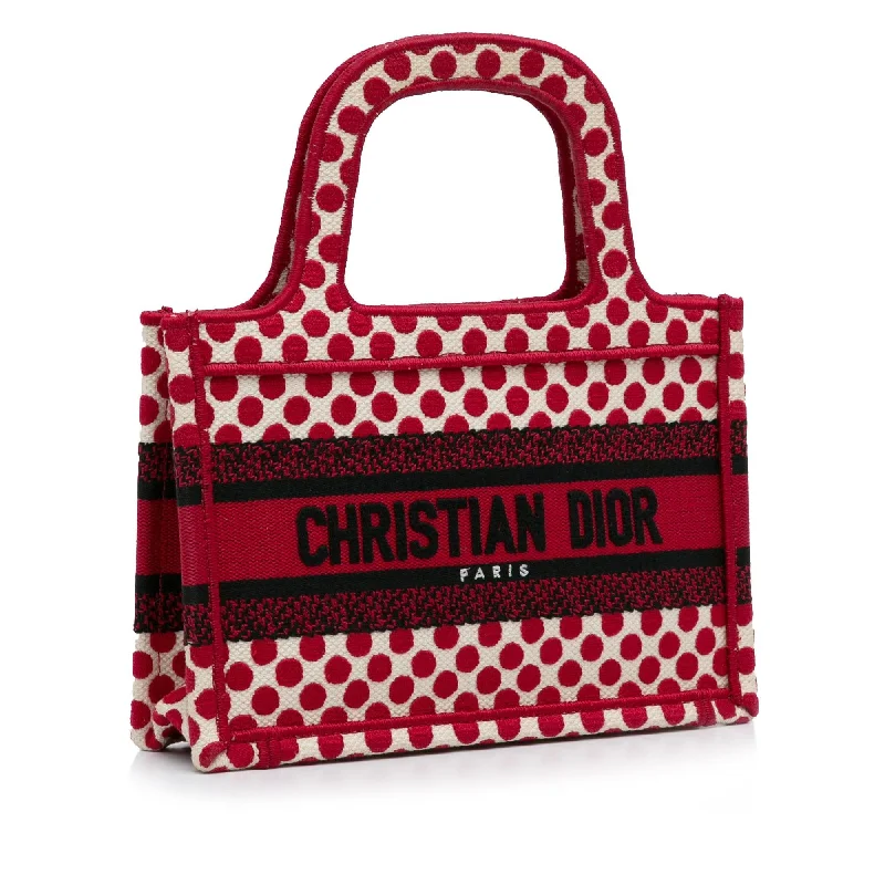 Christian Dior bags with a zip - top closure and multiple compartmentsDior Mini Dioramour Book Tote (i3XlpF)