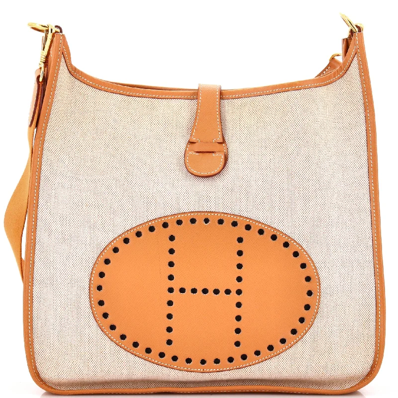 Evelyne Bag Gen I Toile and Leather GM