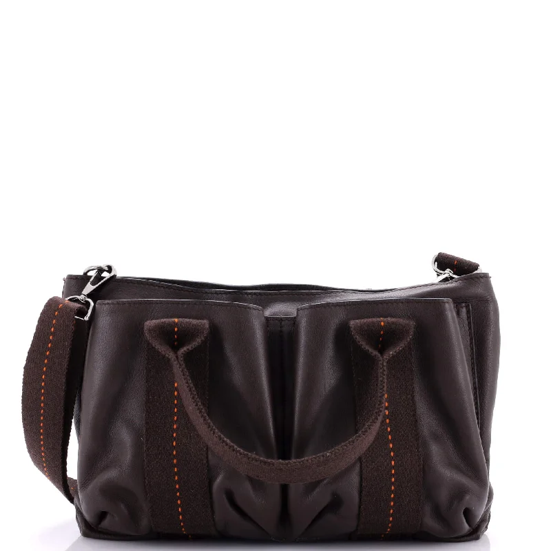 Horizontal Caravan Bag Leather PM