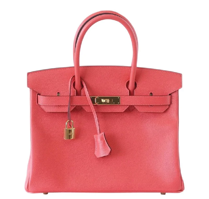 Hermès Birkin 30 Bag Rose Jaipur Gold Hardware