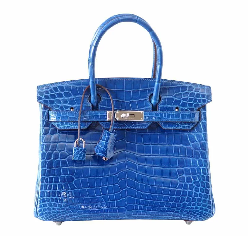 Hermès Birkin 30 Crocodile Mykonos Bag