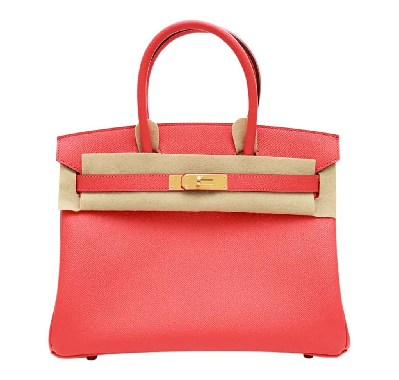 Hermès Birkin 30 Epsom Rose Jaipur GHW