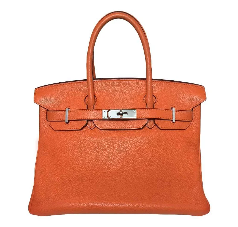 Hermès Birkin 30 Feu Orange Bag