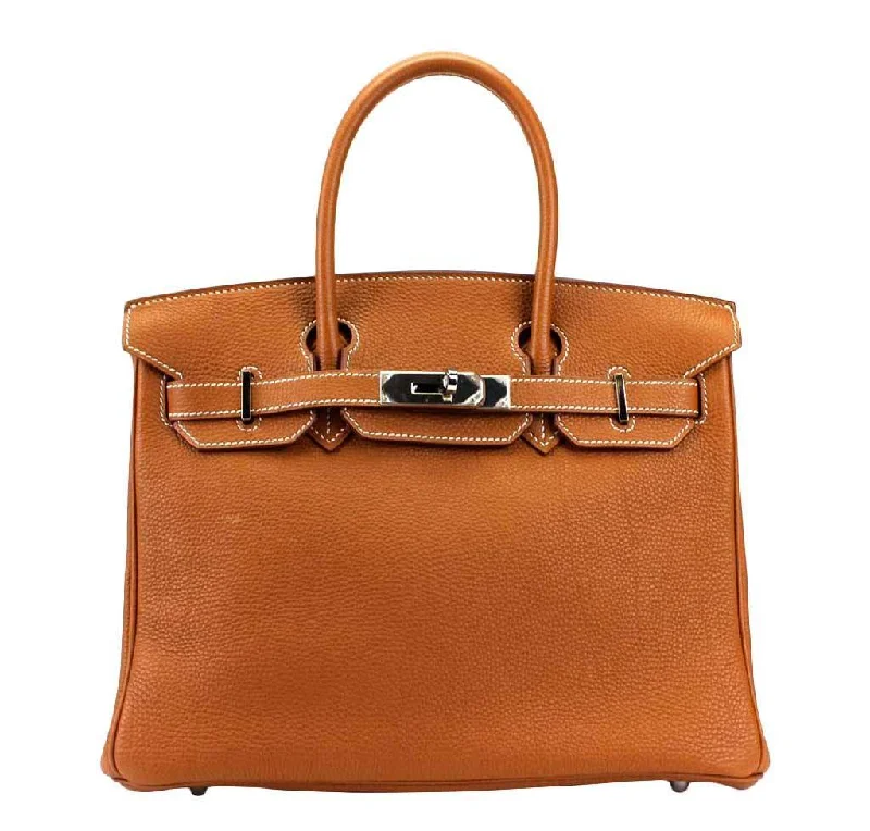 Hermès Birkin 30 Gold Bag Togo Leather