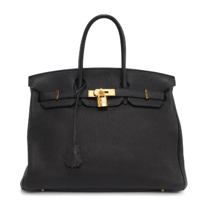 Hermes Black Togo Birkin 35 GHW