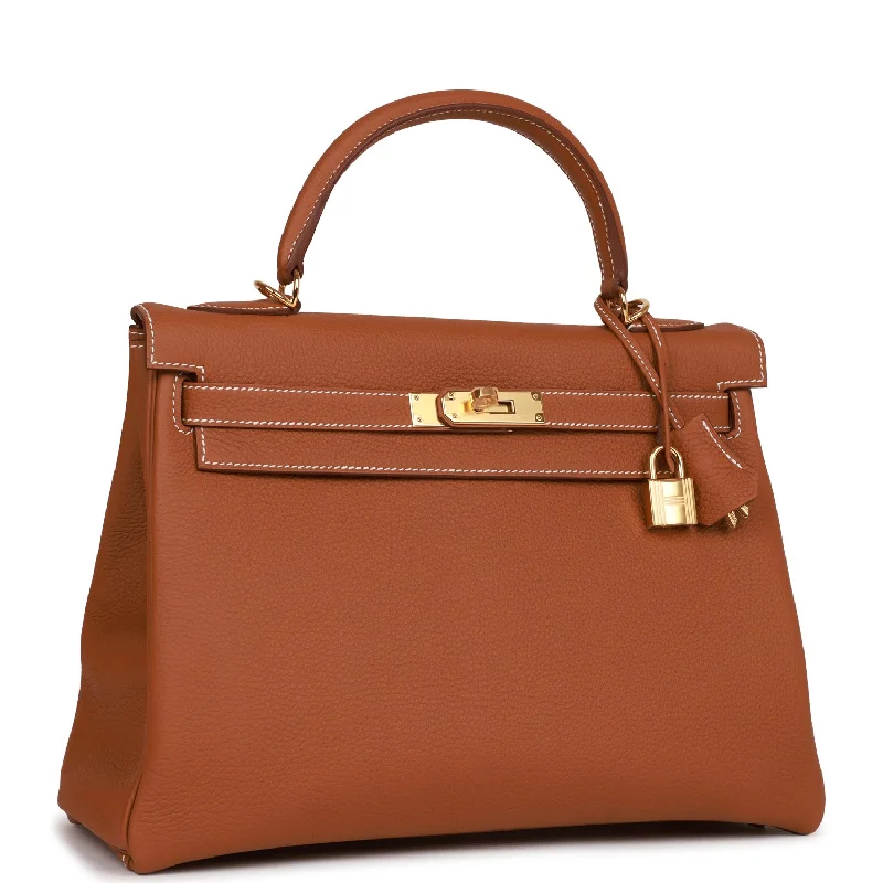 Hermes Kelly Retourne 32 Gold Togo Gold Hardware