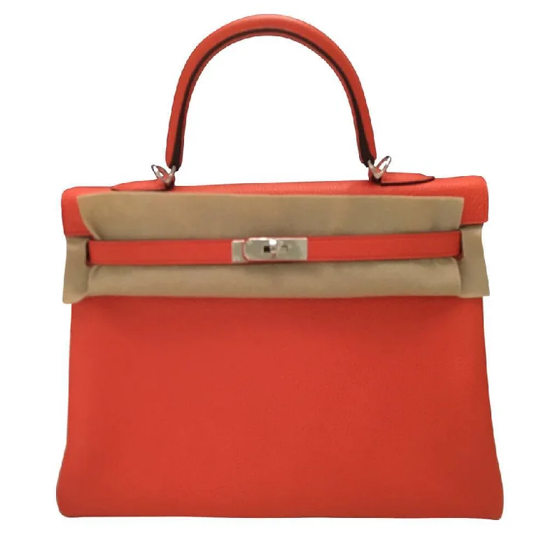 Hermès Kelly Retourne 35 Orange Poppy