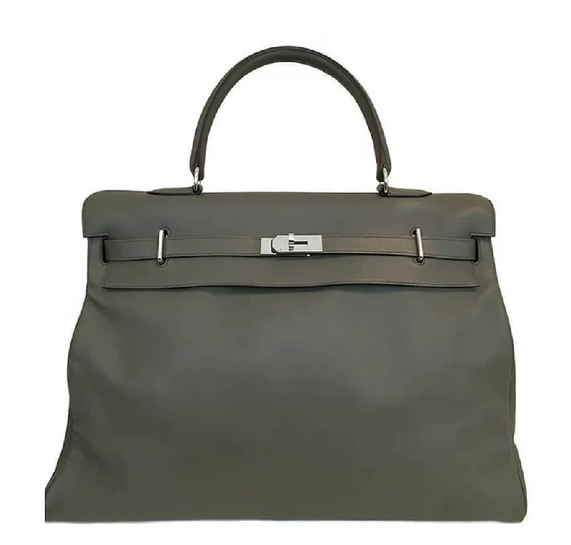 Hermès Travel Bag Kelly 50cm Vert de Gris