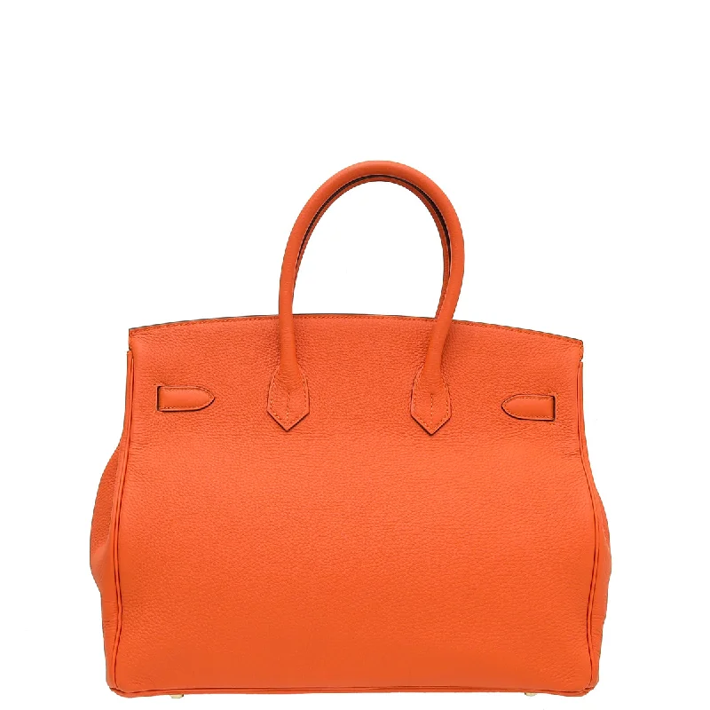 Hermes Poppy Birkin 35 Bag