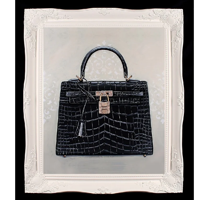 Large Limited Edition Timeless Hermès Kelly Giclée