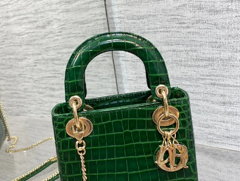 Luxury Christian Dior crossbody bags with a chain - link strapWF - Dior Bag - 602